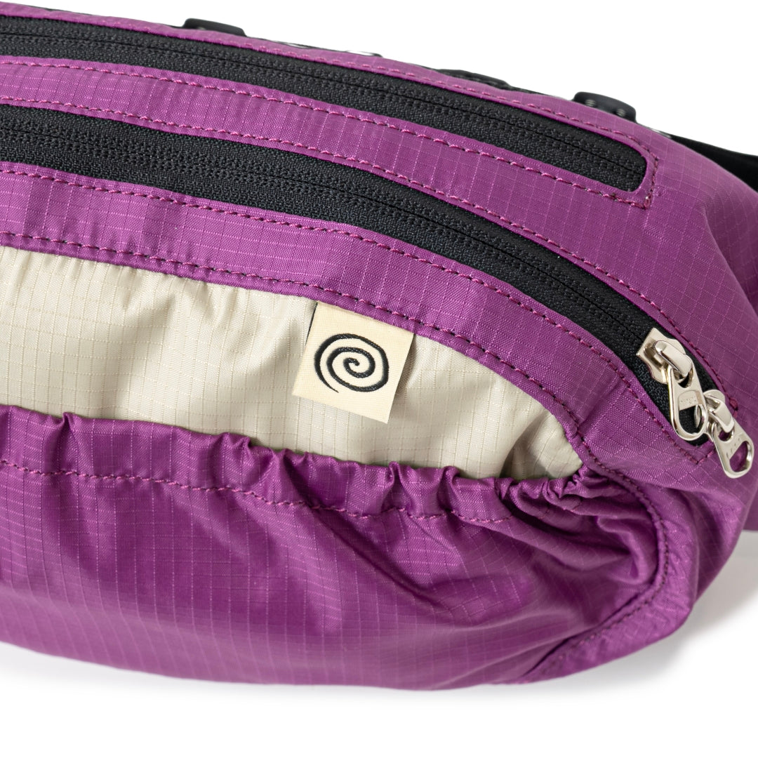Nylon Two-tone Waist Bag