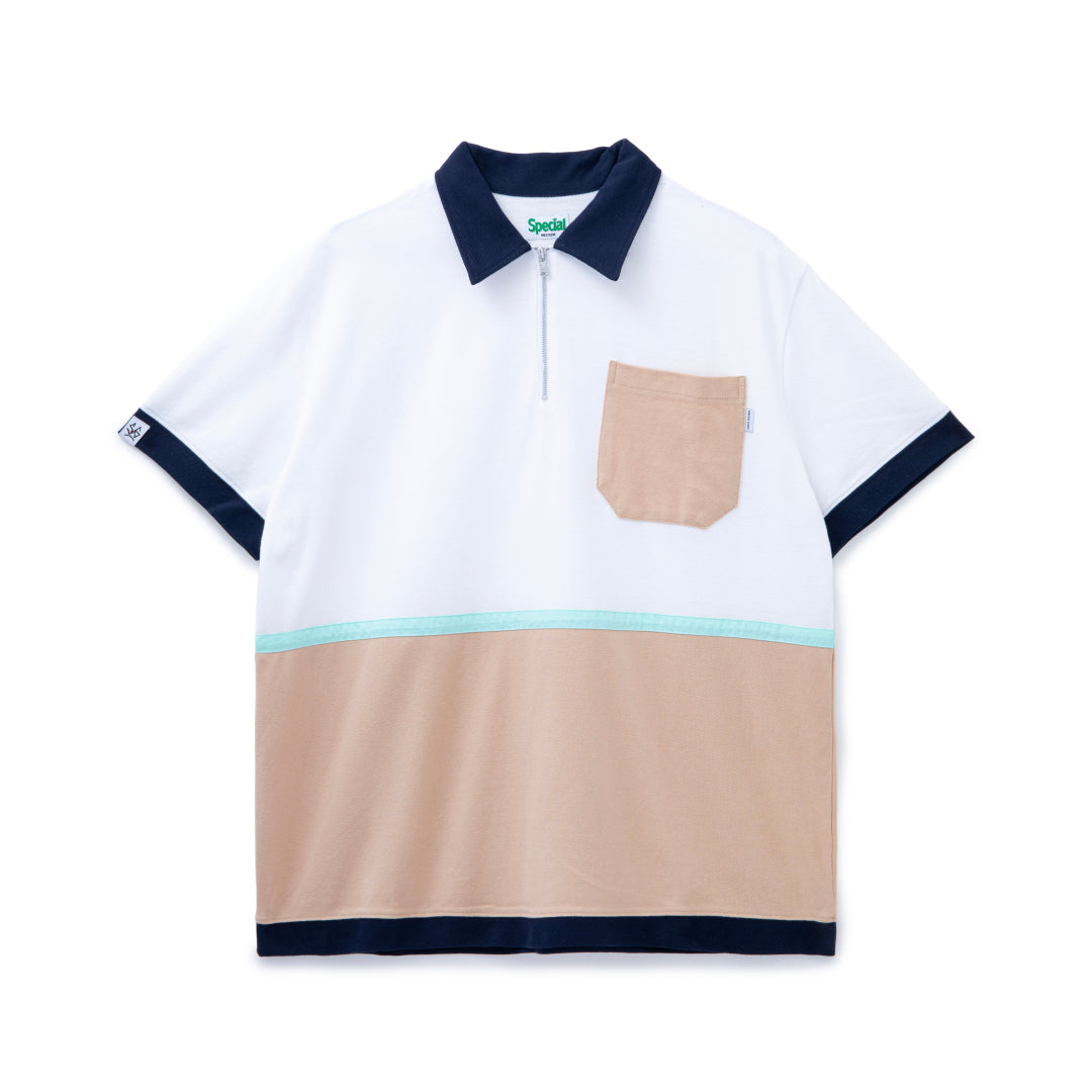 SPECIAL GUEST K.K.(スペシャルゲスト) / Special Guest POLO SHIRT (WHITE)