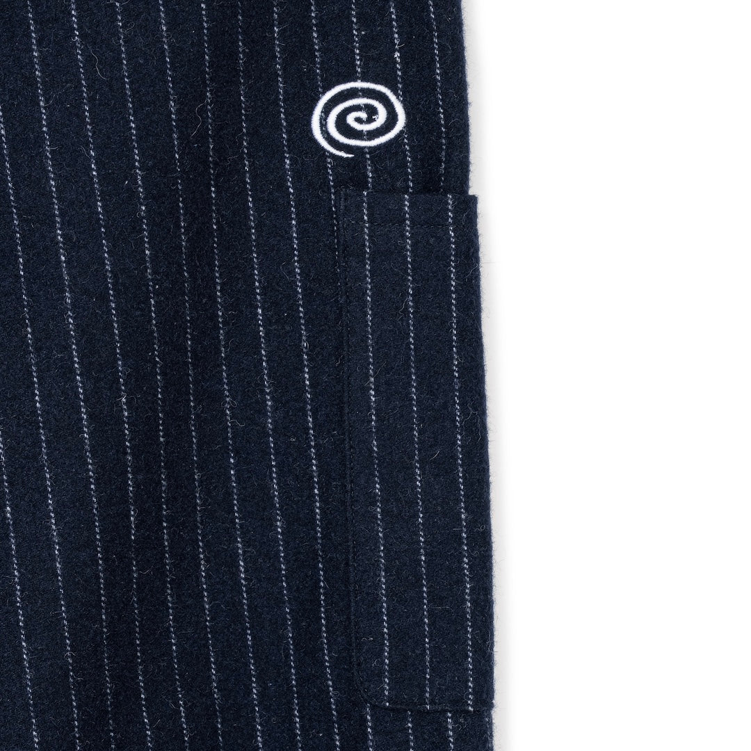 PIN-STRIPE BALLOON PANTS