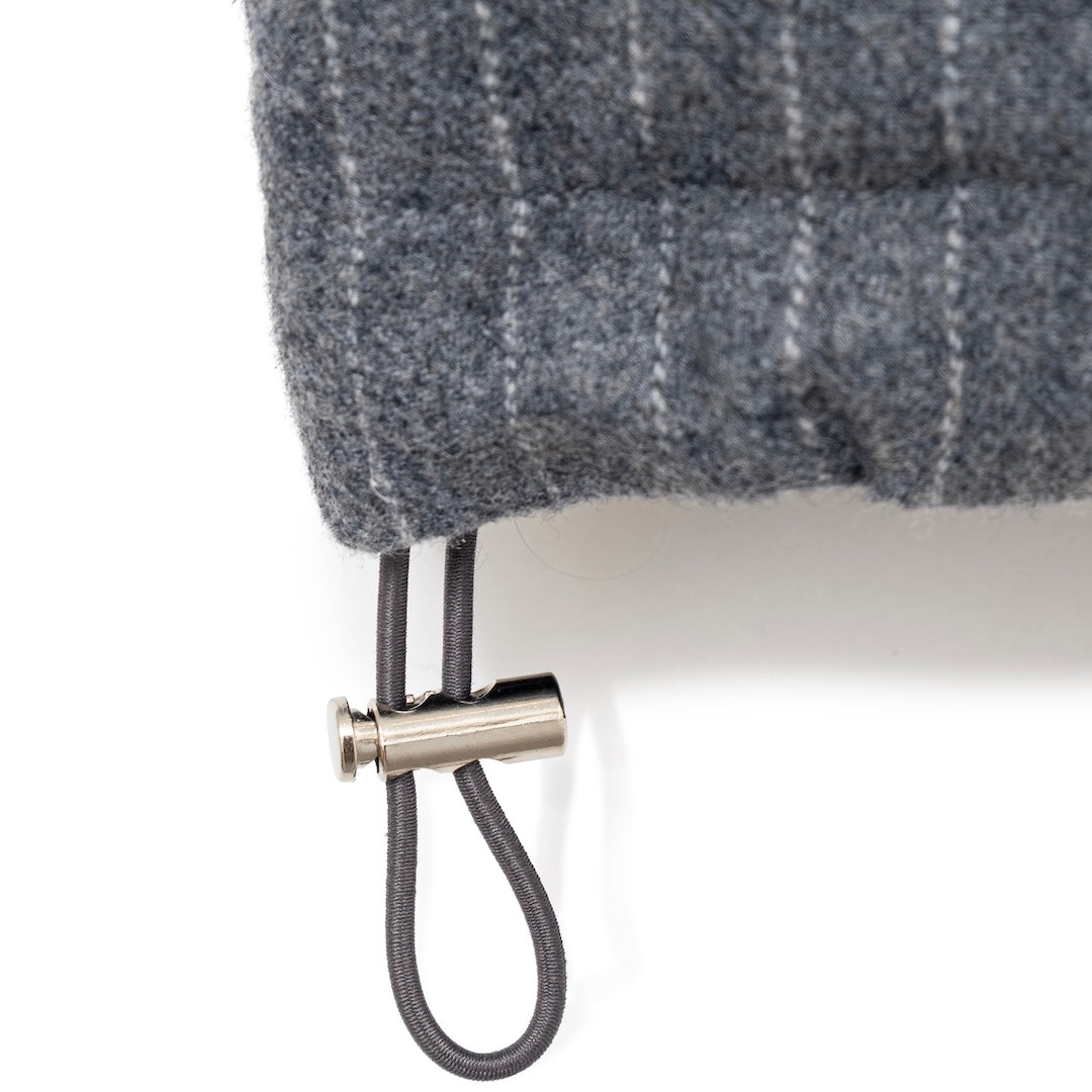 Pin-Stripe Padded Vest