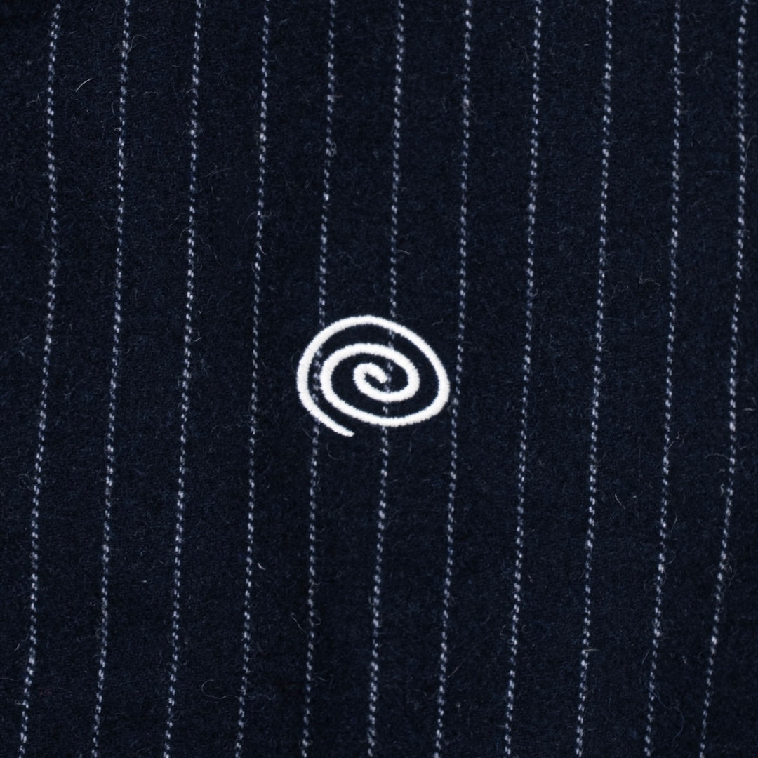Pin-Stripe Padded Vest