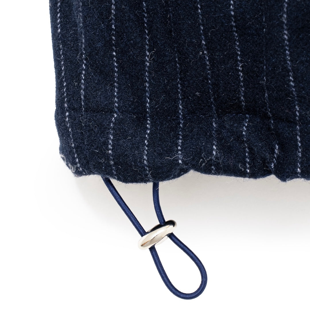 Pin-Stripe Padded Vest
