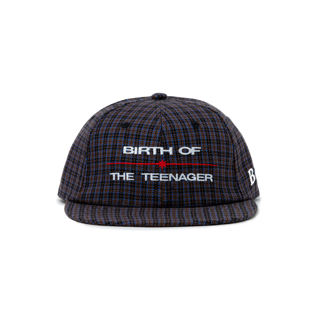 BoTT Plaid 6-Panel Cap (BROWN) ボットのオンライン通販