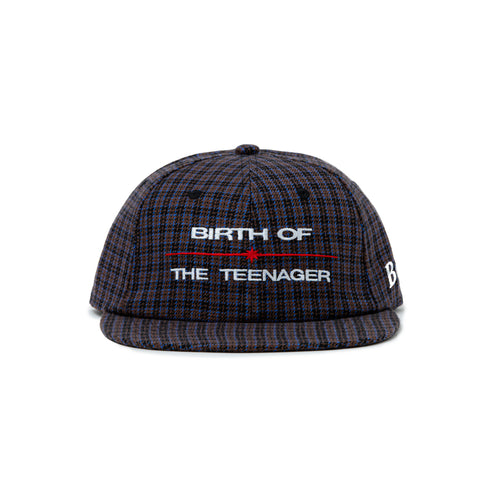 Plaid 6-Panel Cap