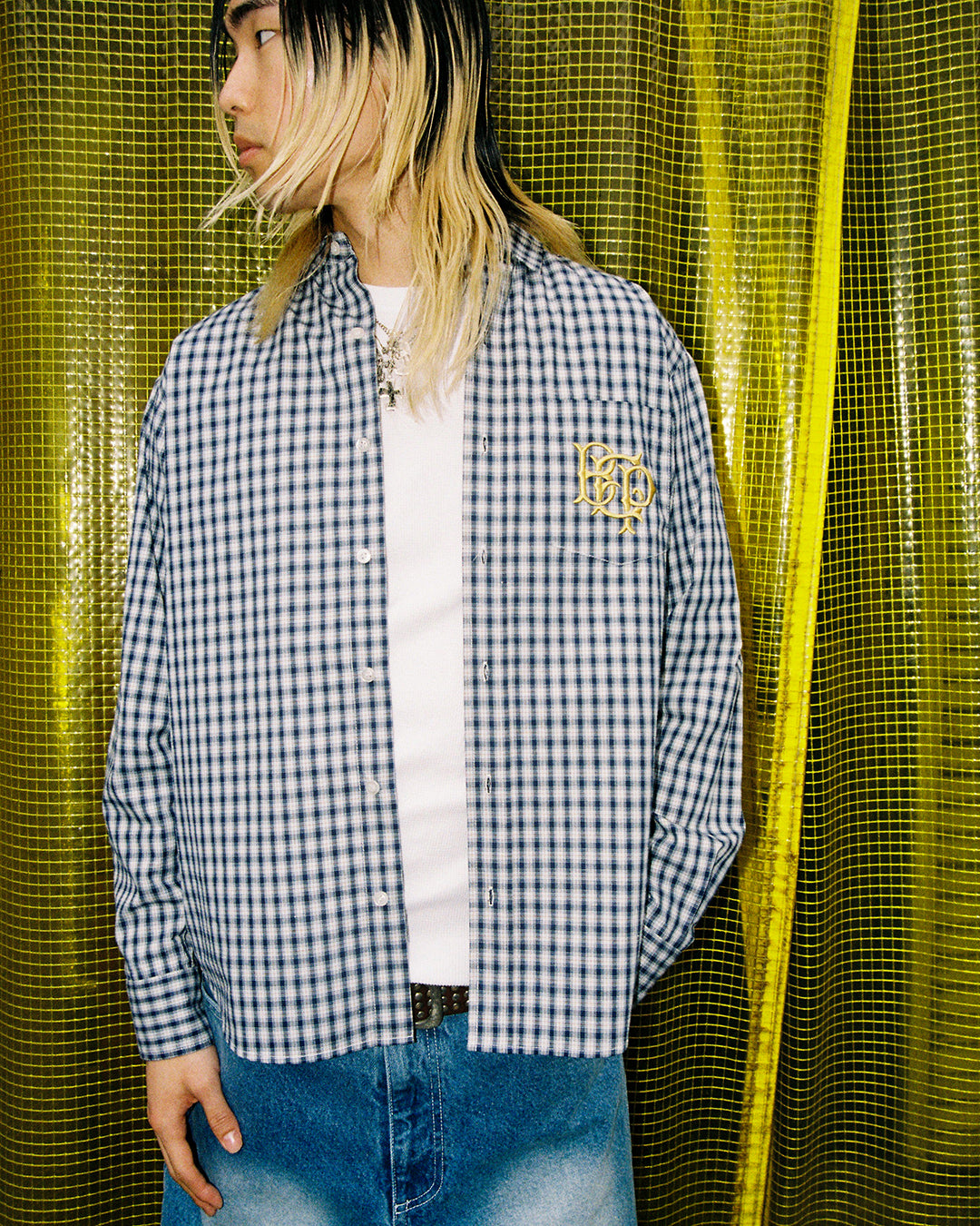 ROYAL EMBLEM CHECKED SHIRT