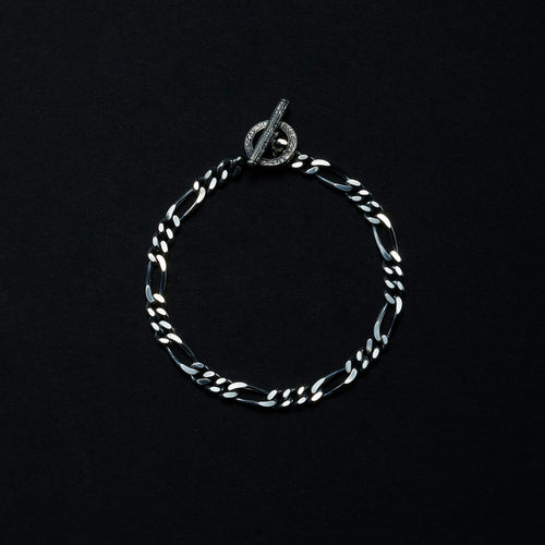 Figaro Wide Chain Bracelet