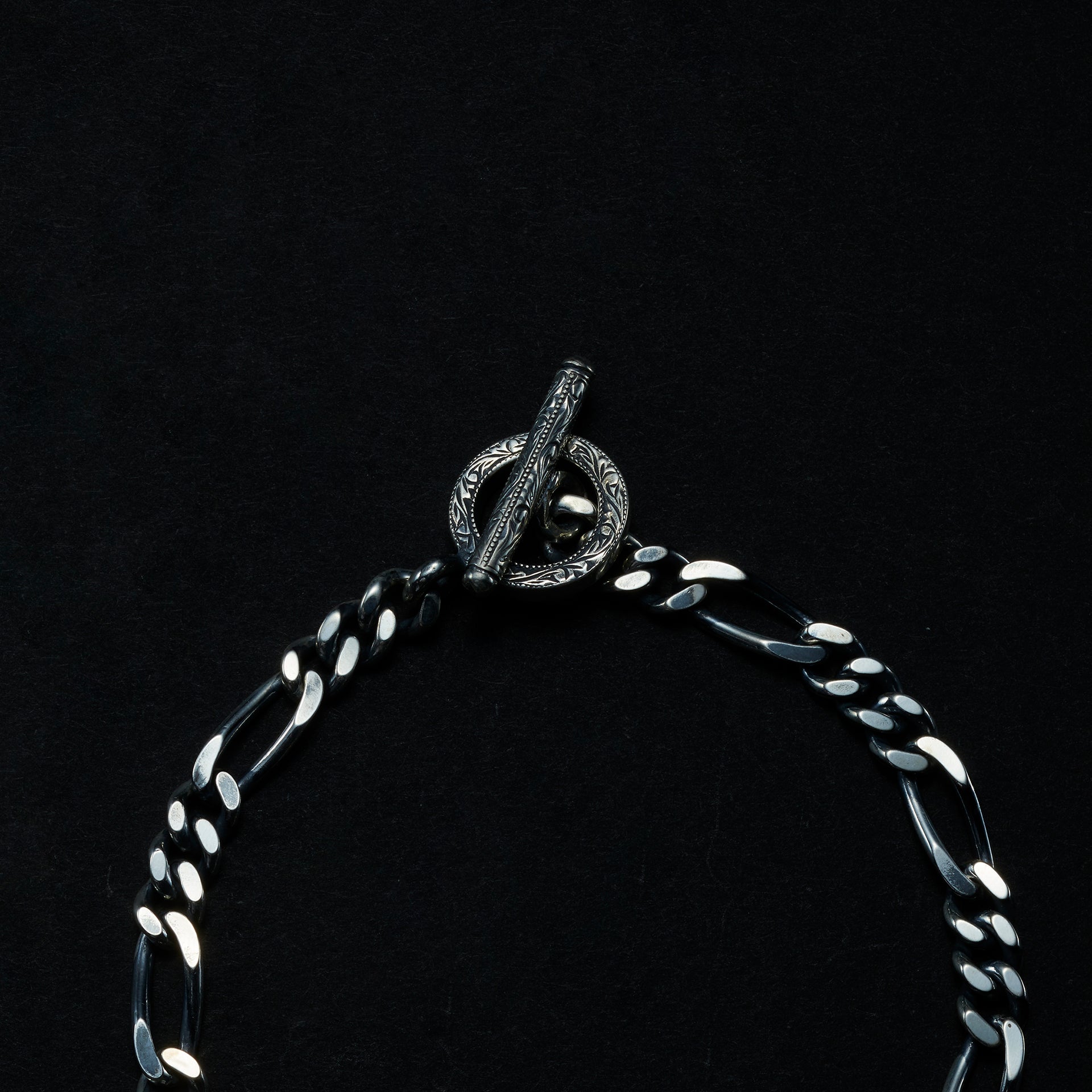 Figaro Wide Chain Bracelet