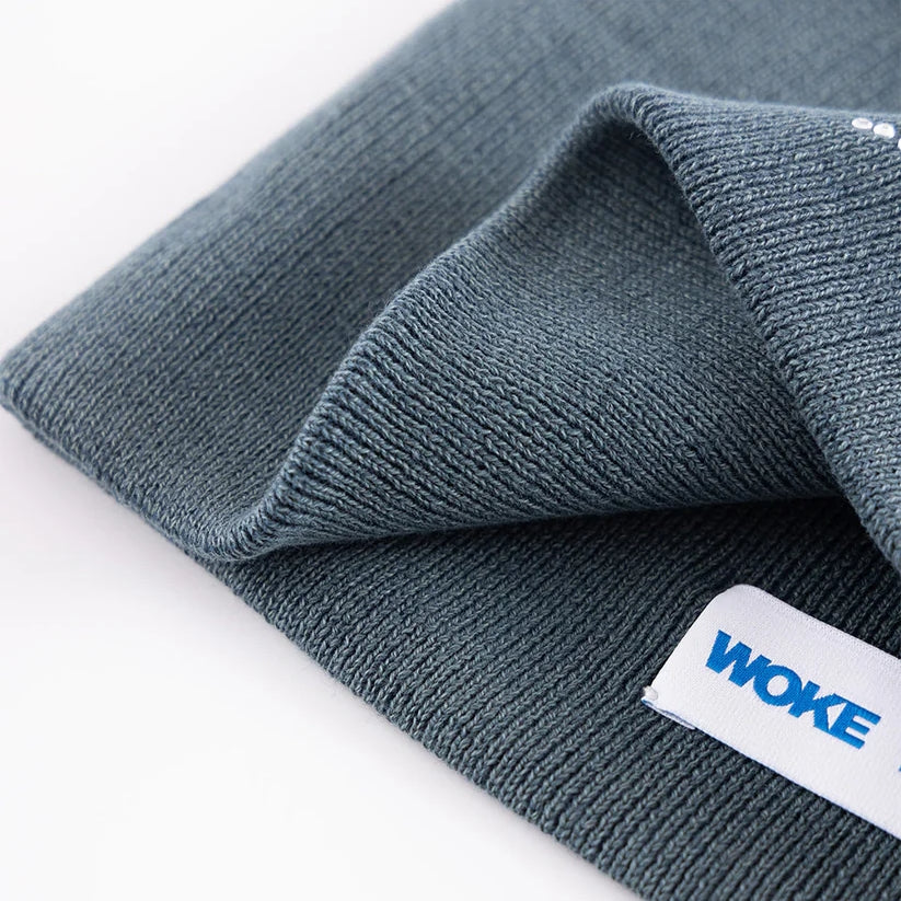 Rhinestone We Star Logo Beanie