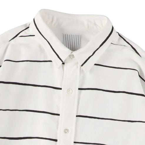 SIDE STRIPES NEL SHIRT