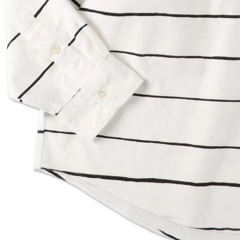 SIDE STRIPES NEL SHIRT