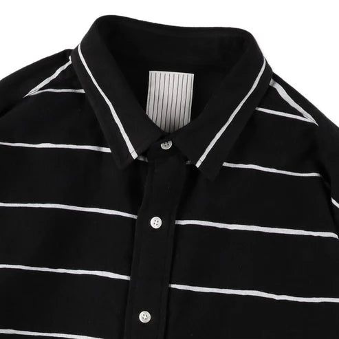 SIDE STRIPES NEL SHIRT