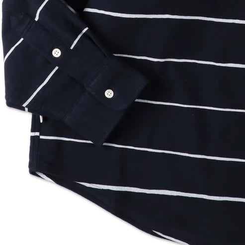 SIDE STRIPES NEL SHIRT