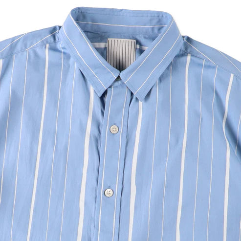 COTTON STRIPE SS SHIRT