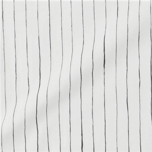 COTTON STRIPE OPEN COLLAR SS SHIRT