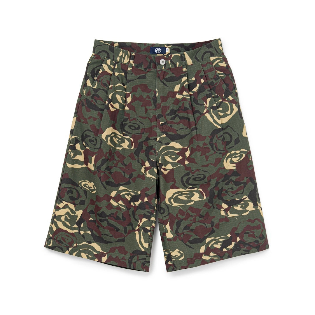 Cotton Ripstop Baggy Shorts