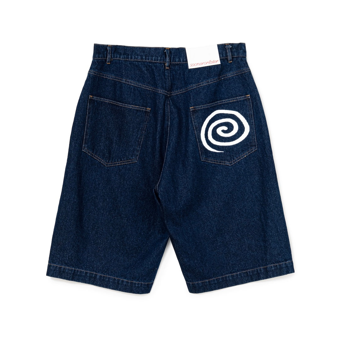 [最終値下げ] SOL soonerorlater Denim Shorts SOL /GuruGuru Denim Shorts ソル/スーナーオアレイターの正規取り扱い