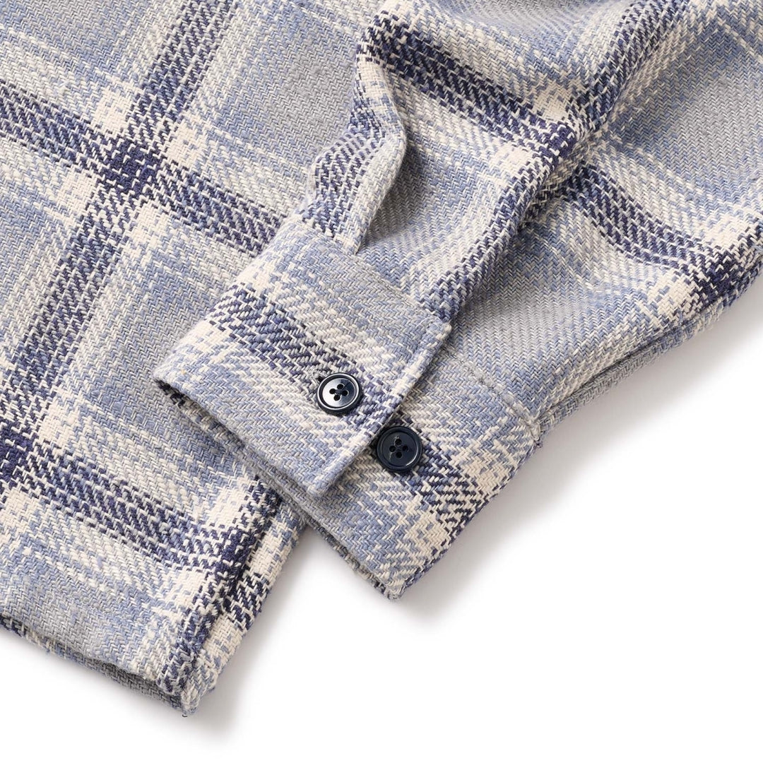 LOOSE GAUGE PLAID SHIRT