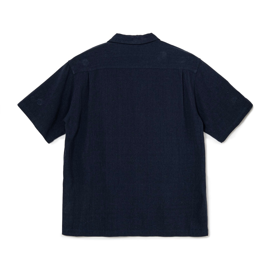 Open Collar S/S Shirt