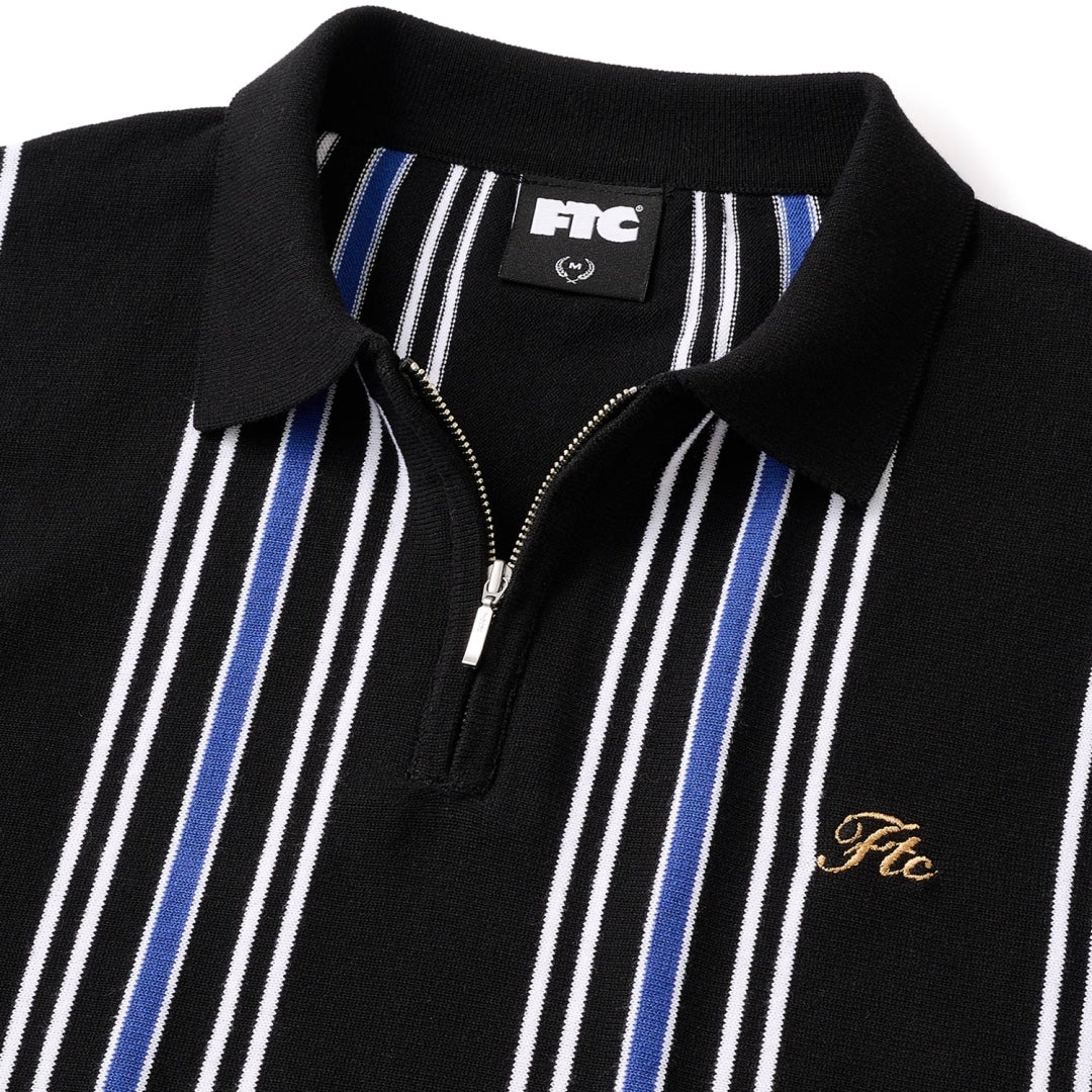 STRIPE KNIT POLO
