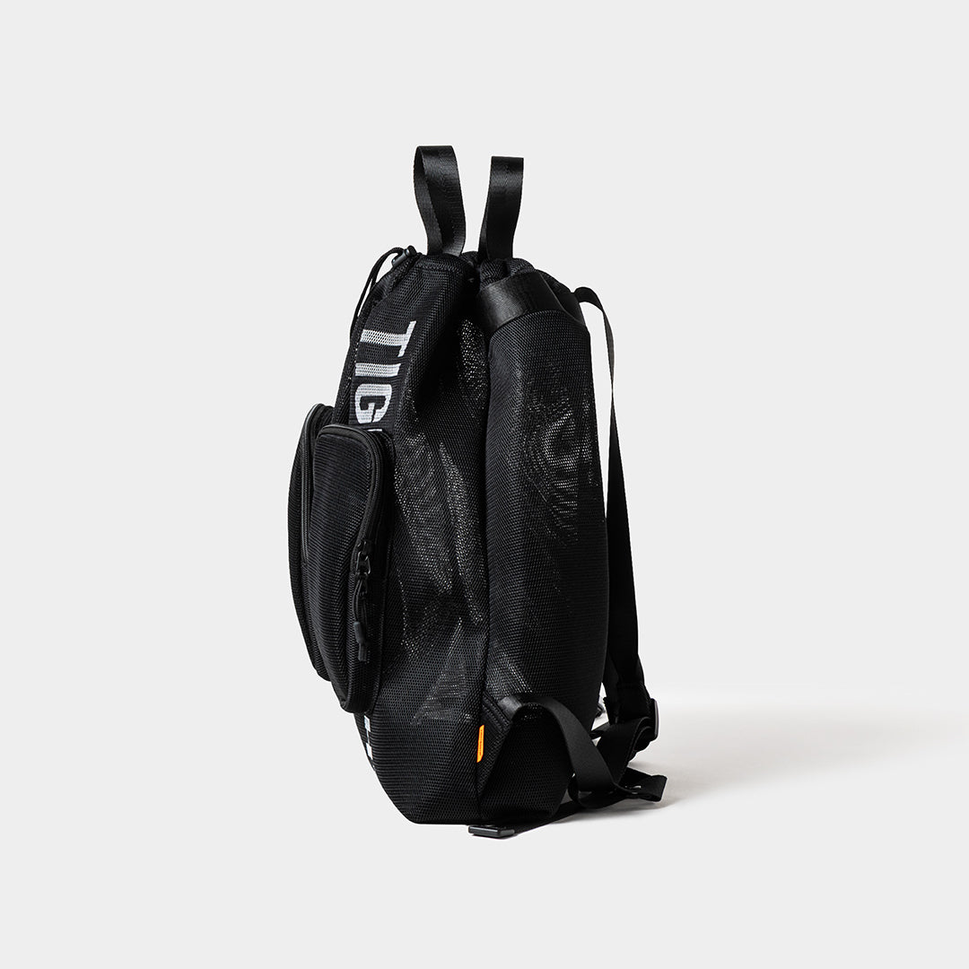 LOGO MESH KNAPSACK