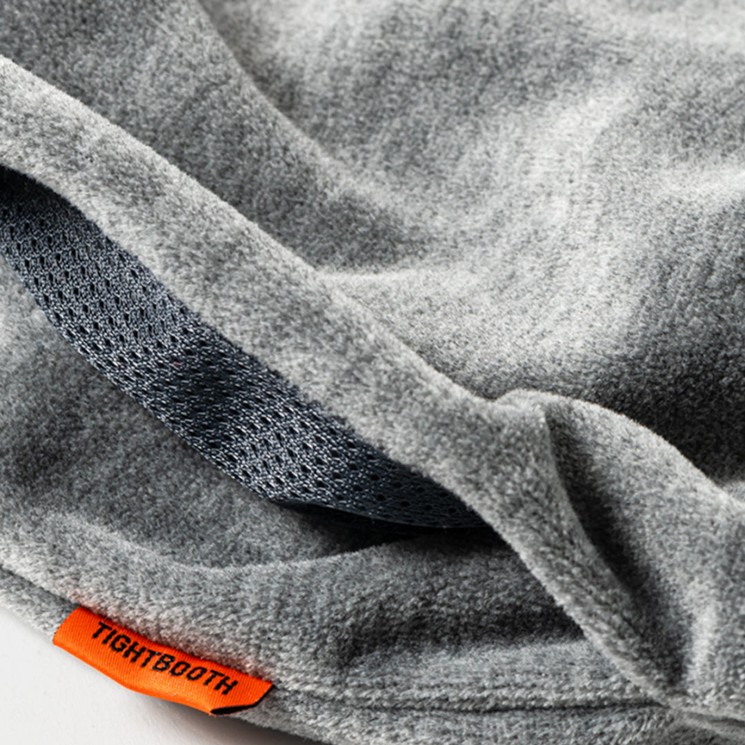 VELOUR PIPING HOODED JKT