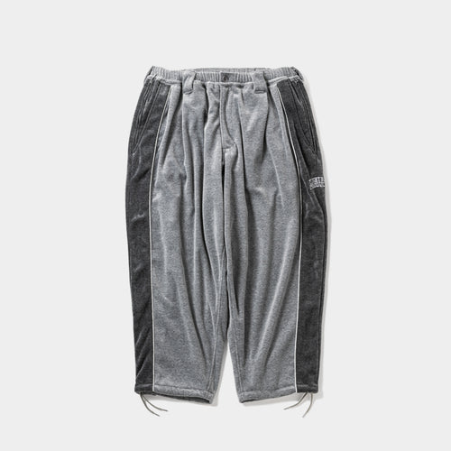 VELOUR PIPING BALLOON PANTS