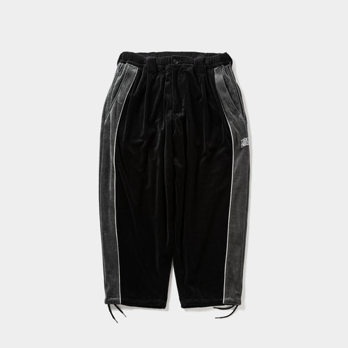 VELOUR PIPING BALLOON PANTS