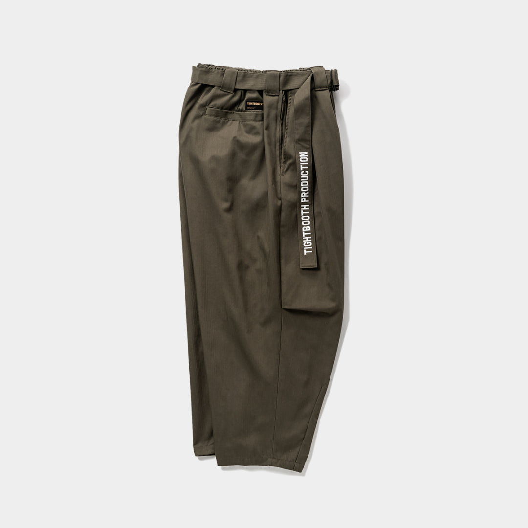 HERRINGBONE BALLOON PANTS
