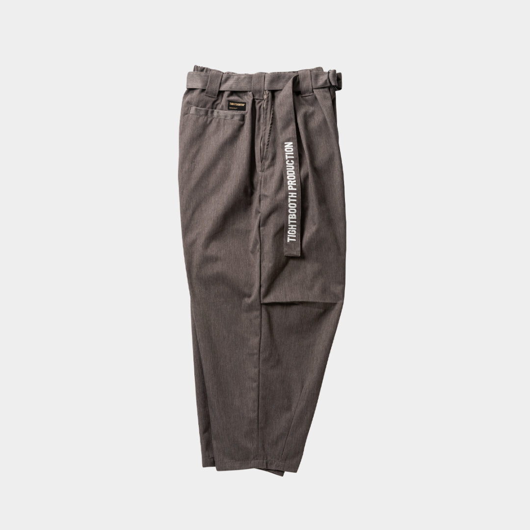 HERRINGBONE BALLOON PANTS