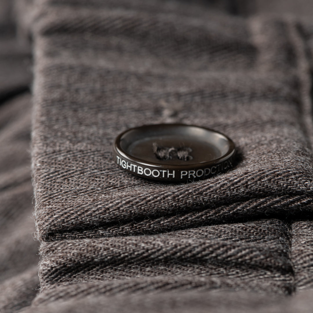 HERRINGBONE BALLOON PANTS