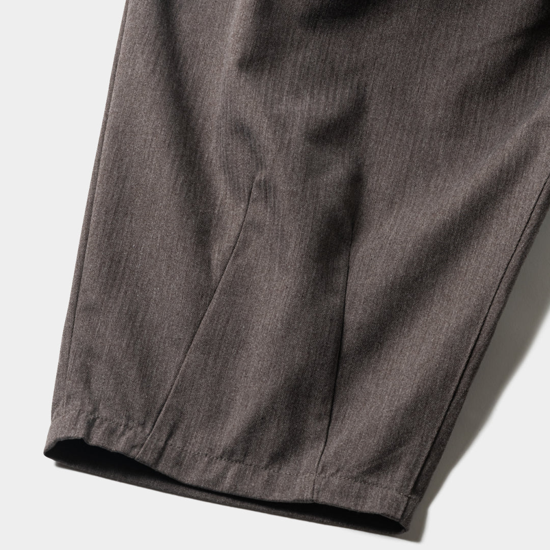 HERRINGBONE BALLOON PANTS