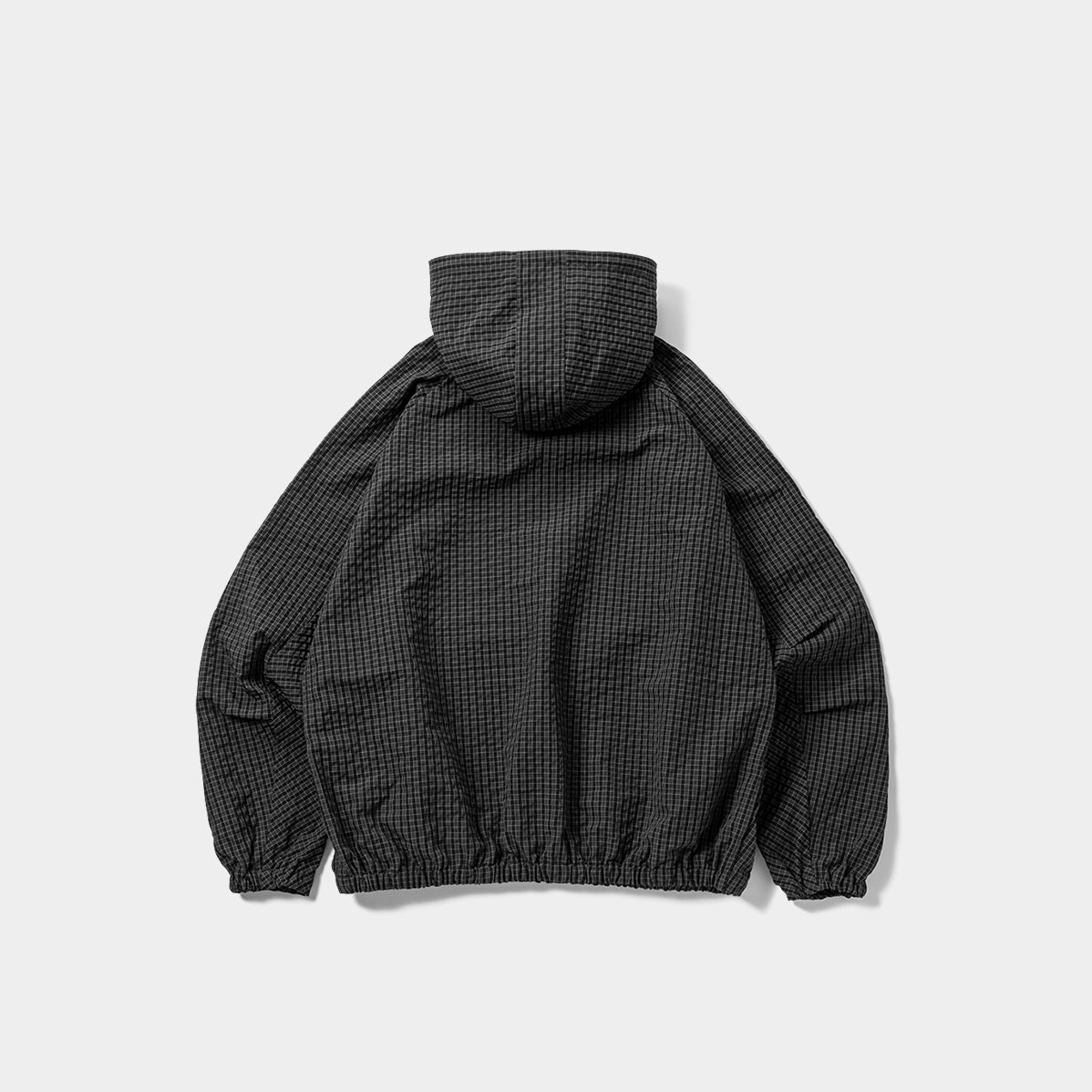 RIPPLE PLAID ANORAK