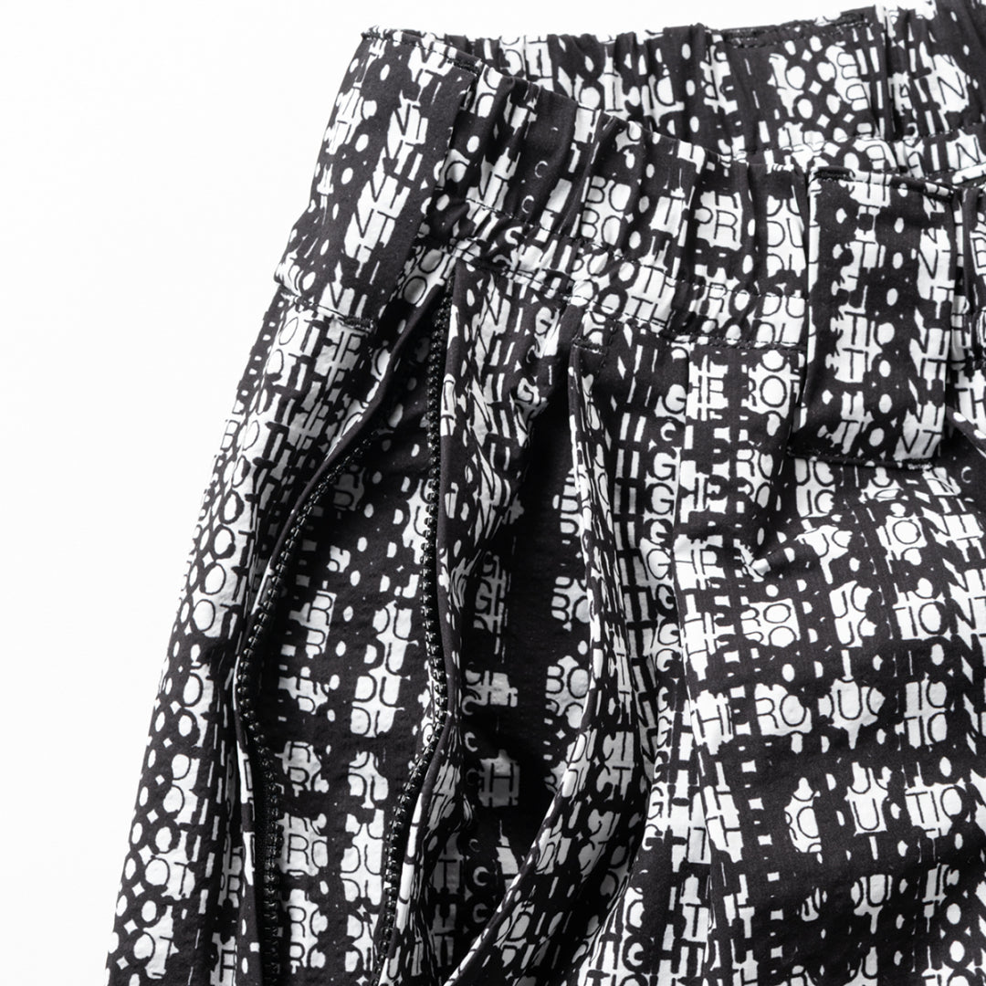 BLEEDING LOGO BALLOON PANTS