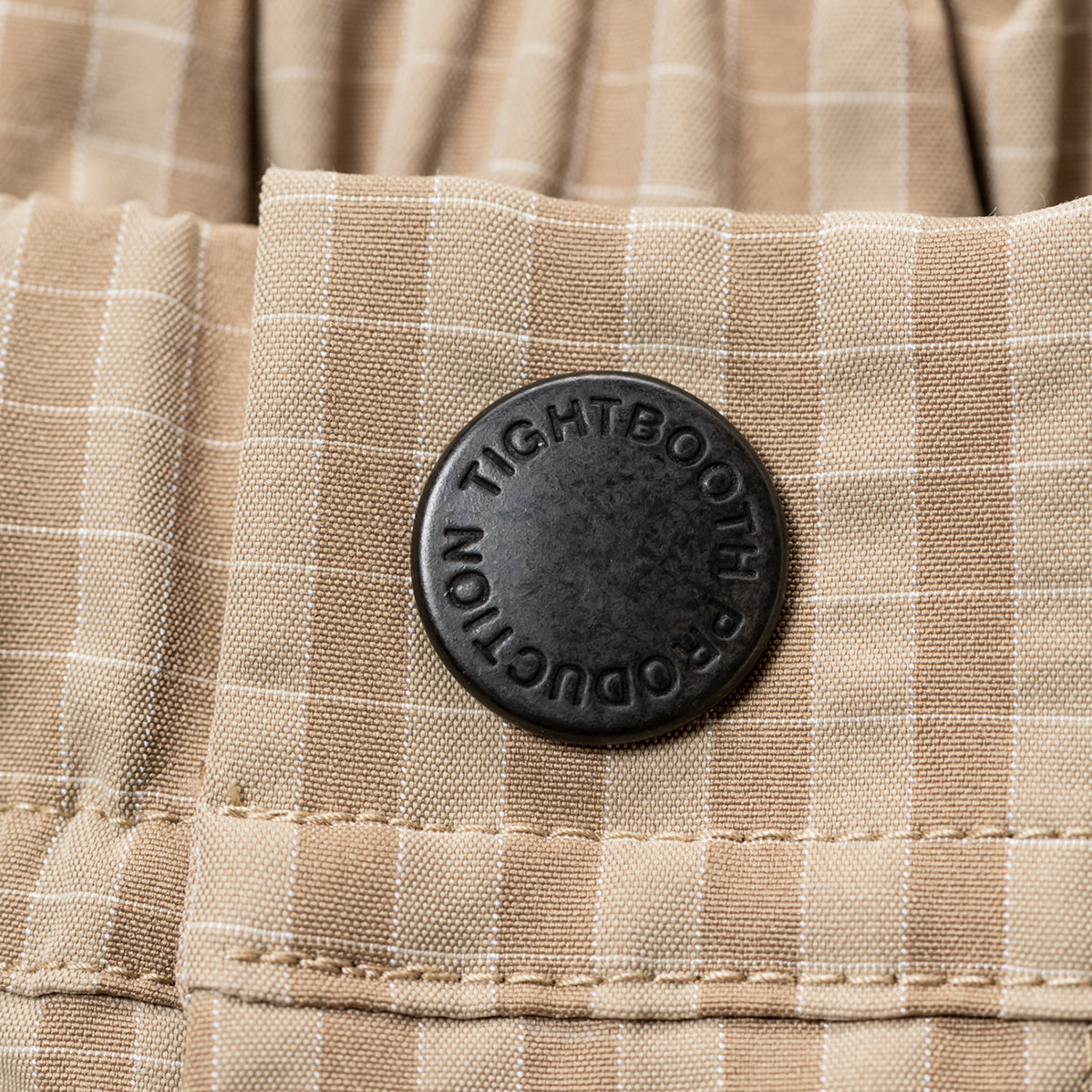 RIPPLE PLAID BALLOON PANTS