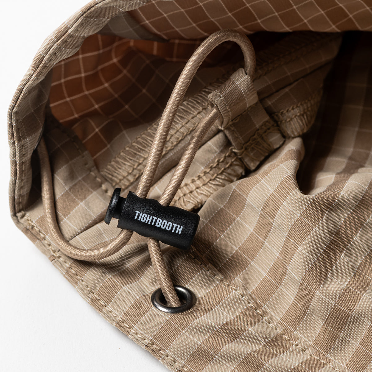 RIPPLE PLAID BALLOON PANTS