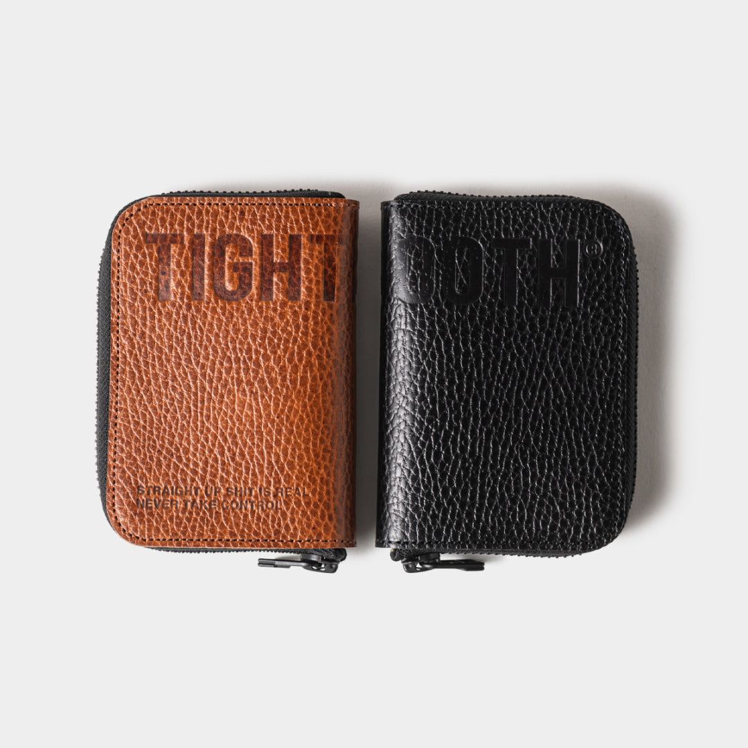 LEATHER ZIP WALLET