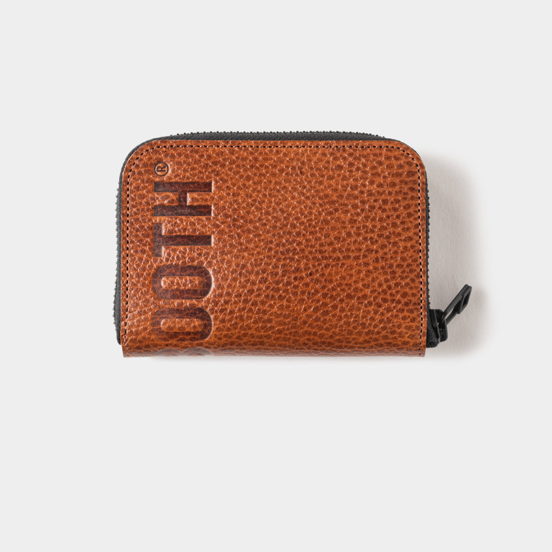 LEATHER ZIP WALLET