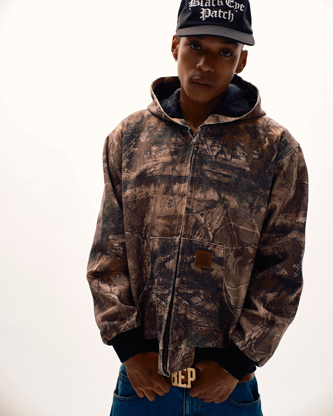 WASHED HOODED DUCK JACKET