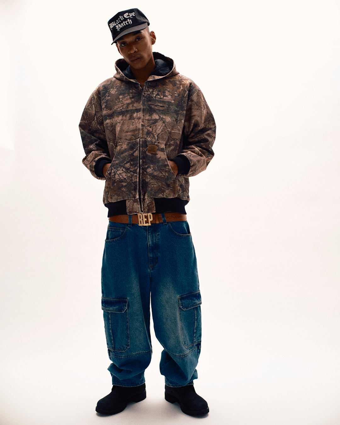 WASHED HOODED DUCK JACKET