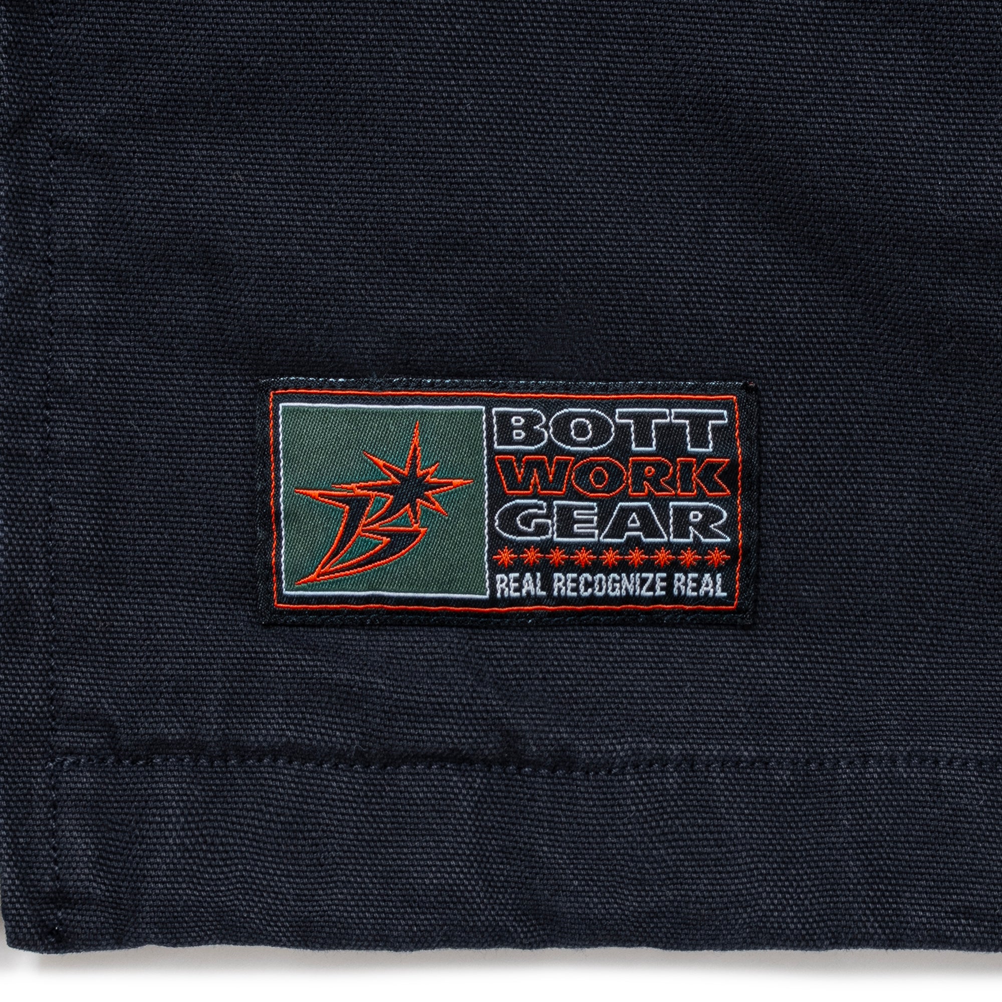 Washed B Logo Work Jacket