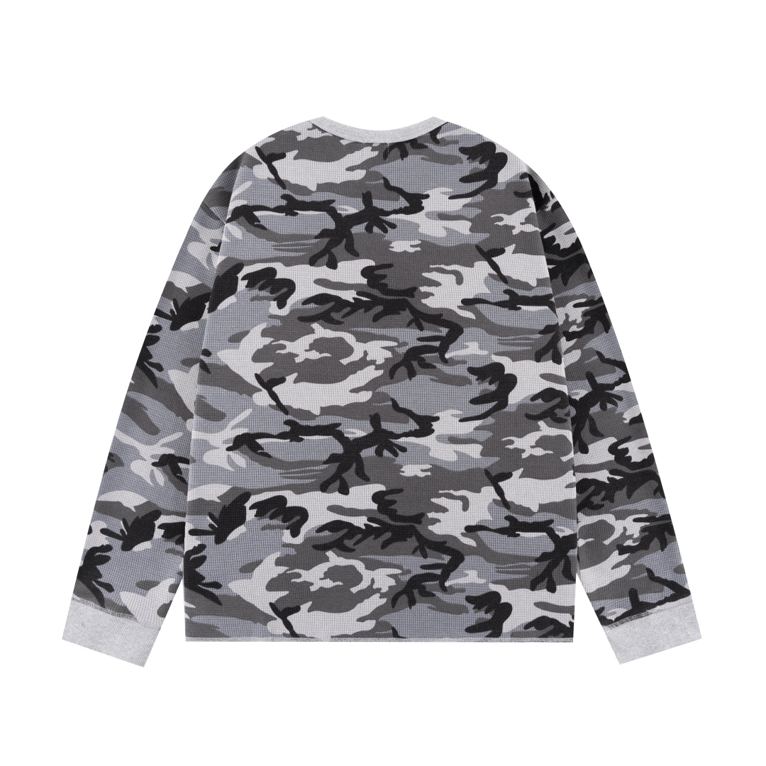 HYBRYDS × WOKE EDGE  Circle Logo Thermal Long Sleeve(送料無料対象外)
