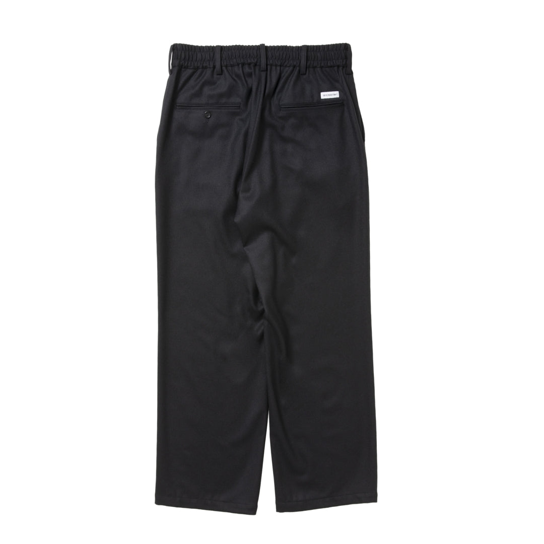 Wool Flano Square Leg Easy Trousers