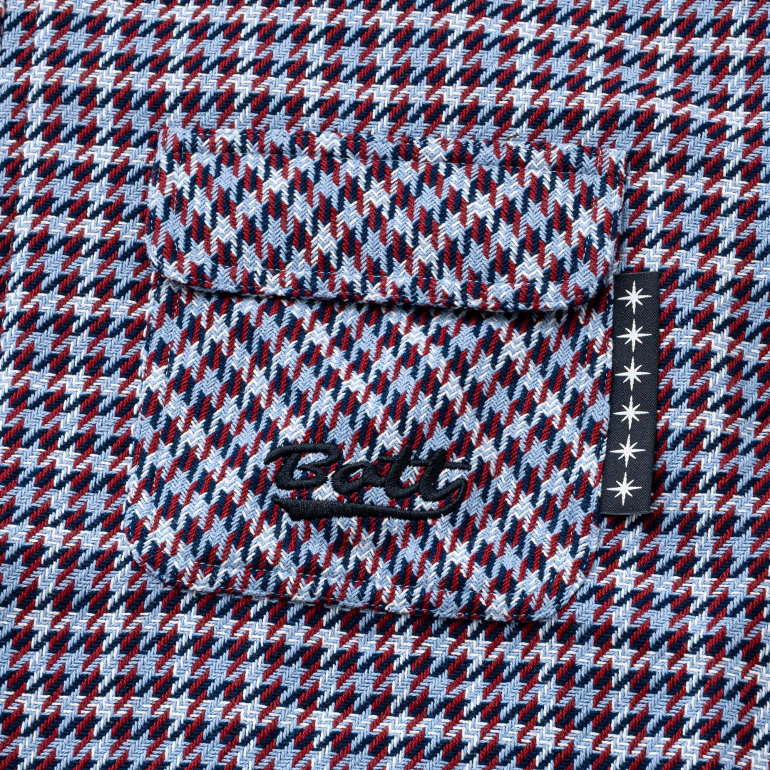 Zip-up Flannel Shirt