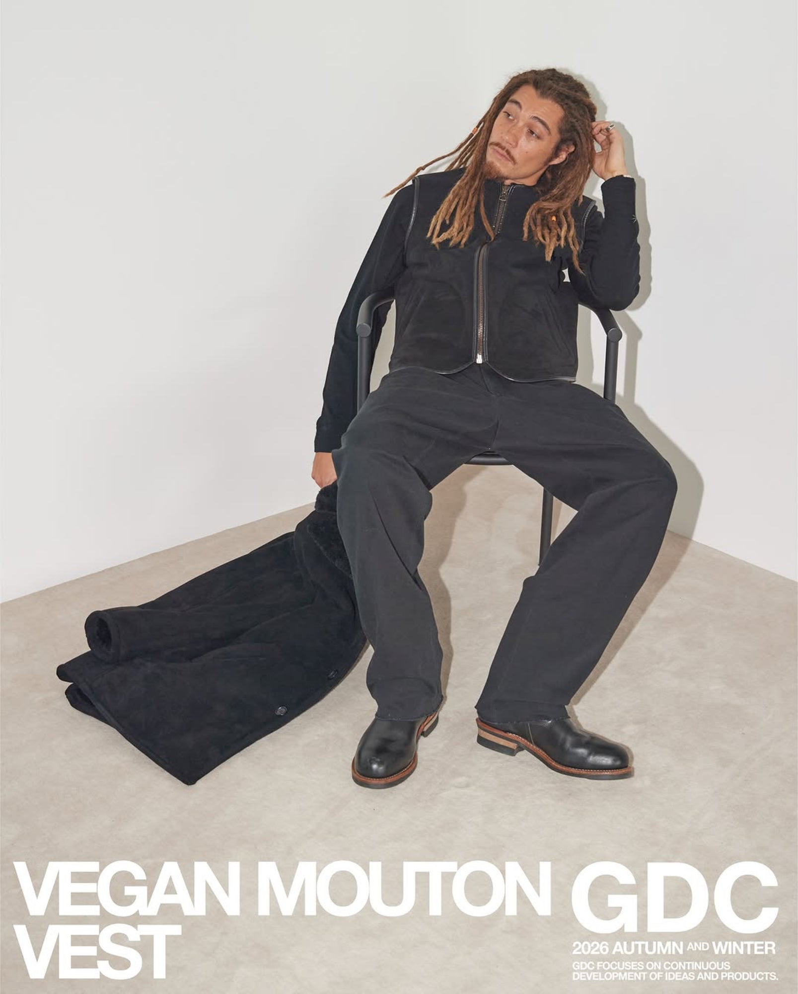 Vegan Mouton Vest