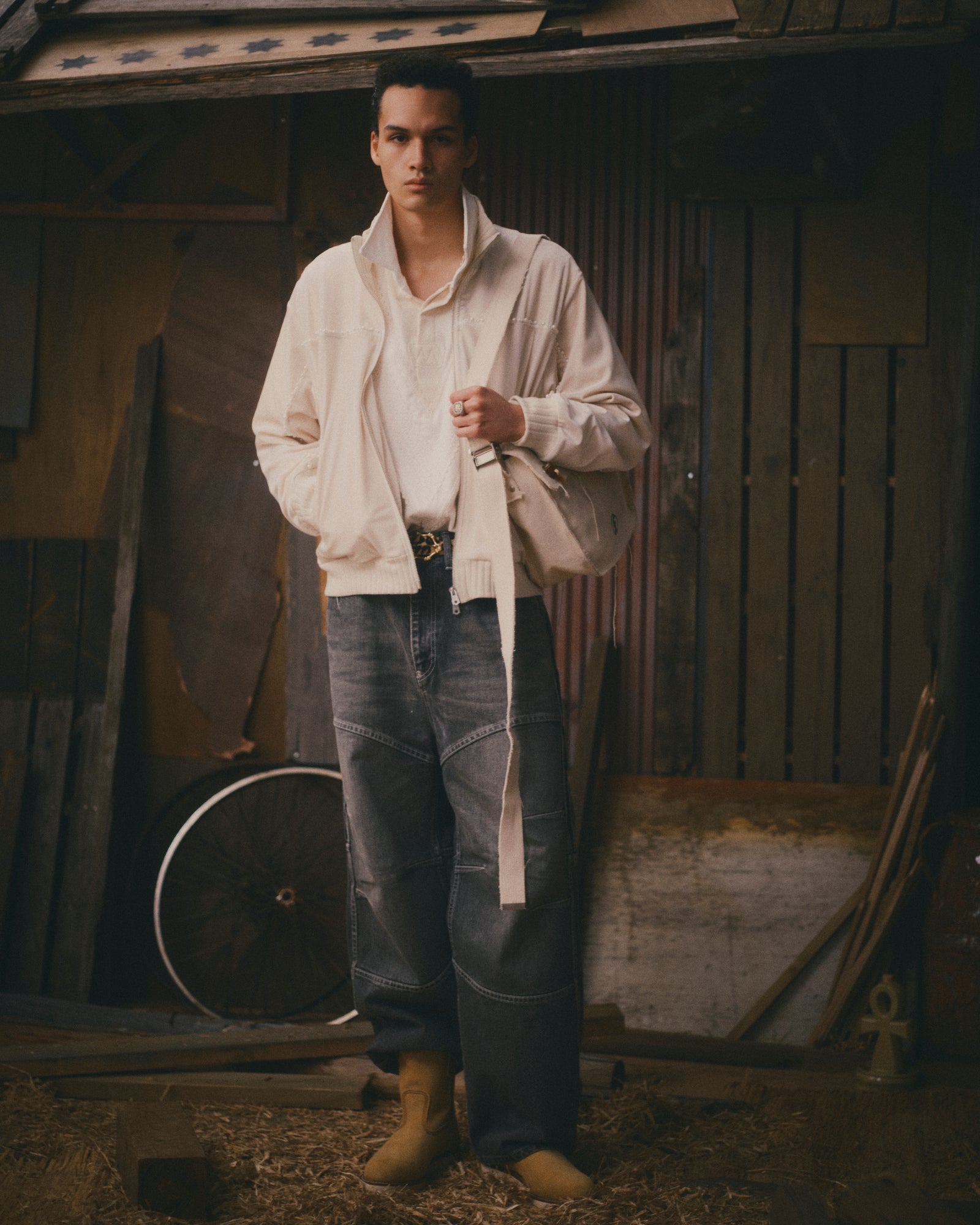 Baggy Denim Pants