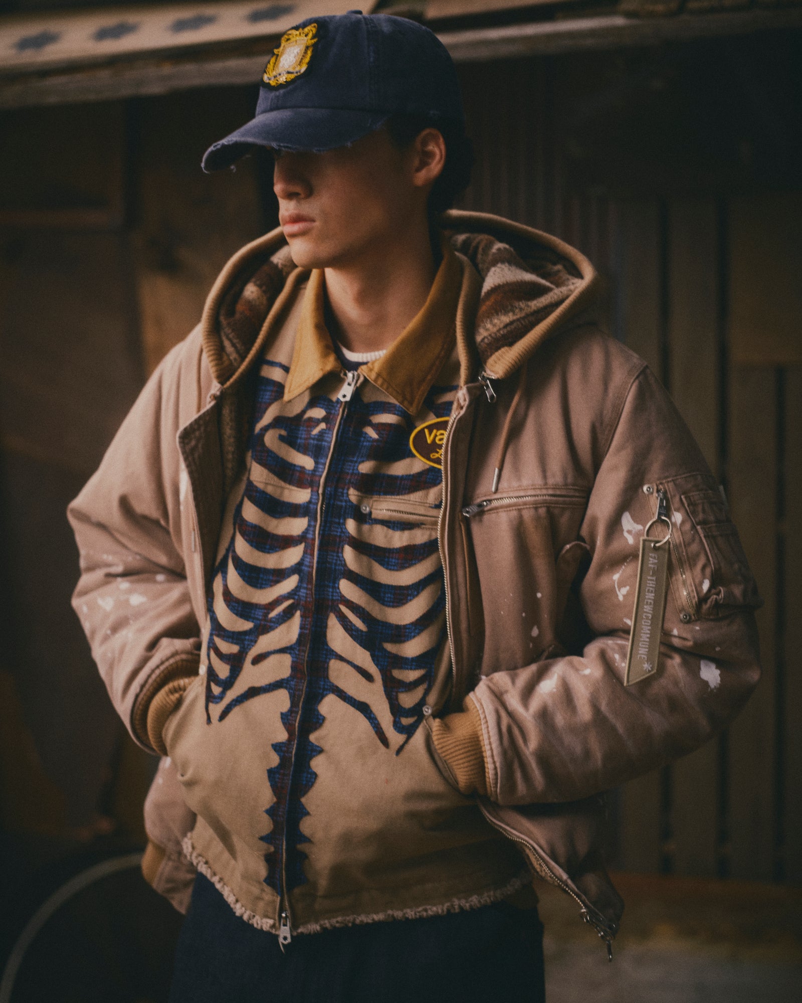 Canvas Bone Jacket