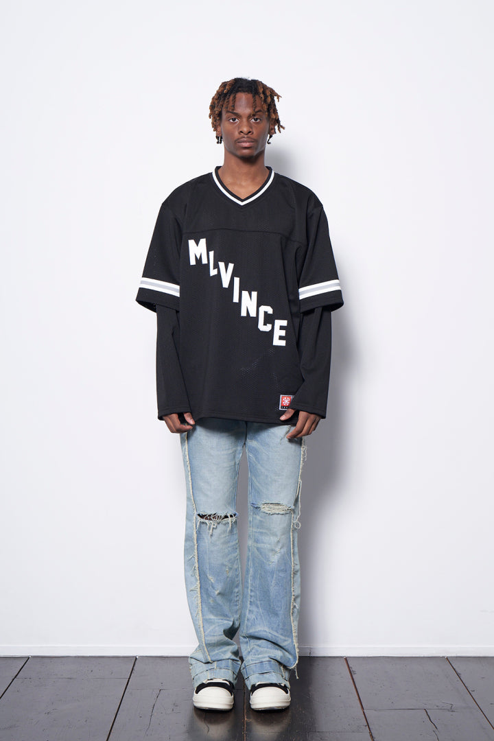 LAYERED L/S FOOTBALL SHIRT