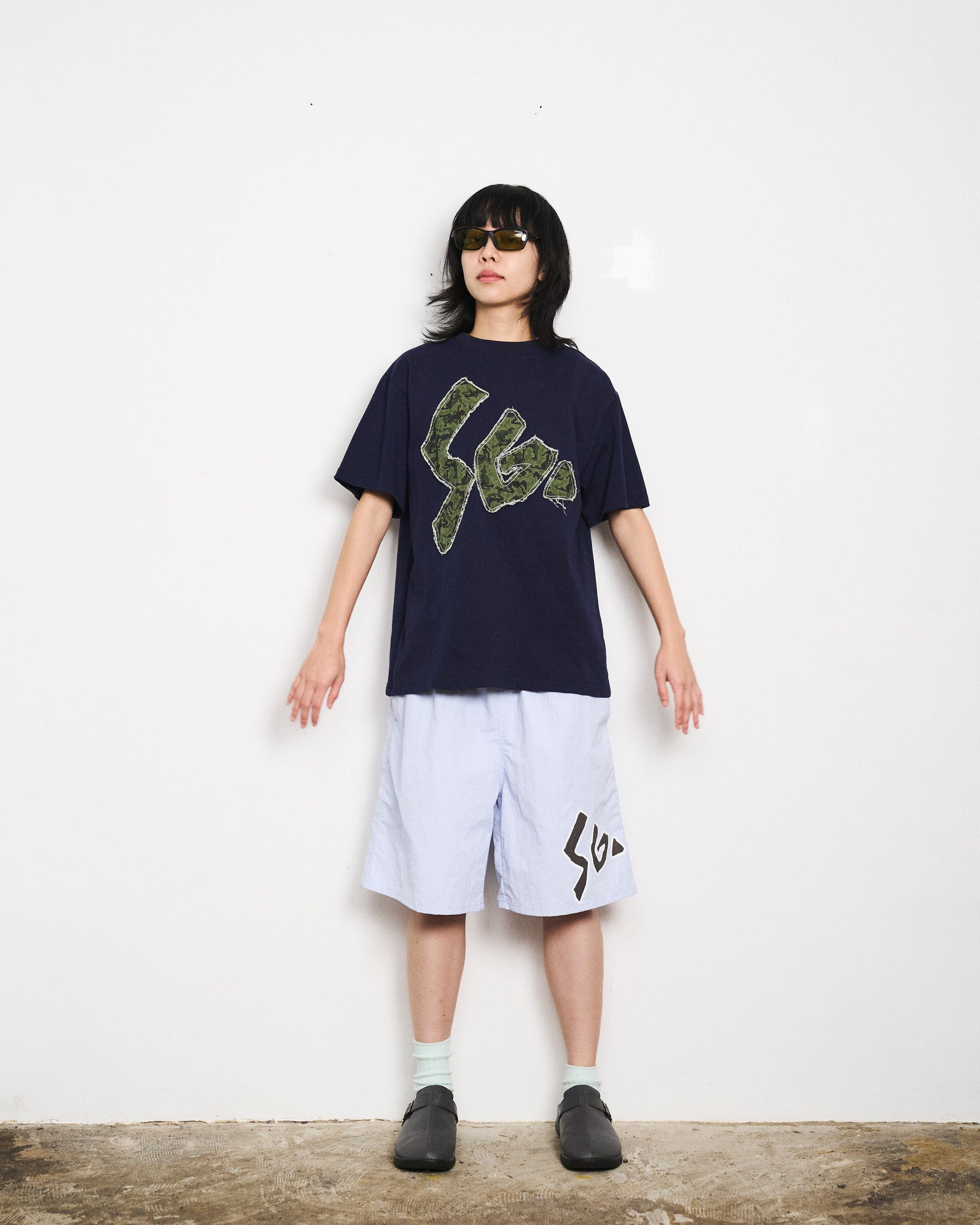 Sex Camo Fabric Patch Tee