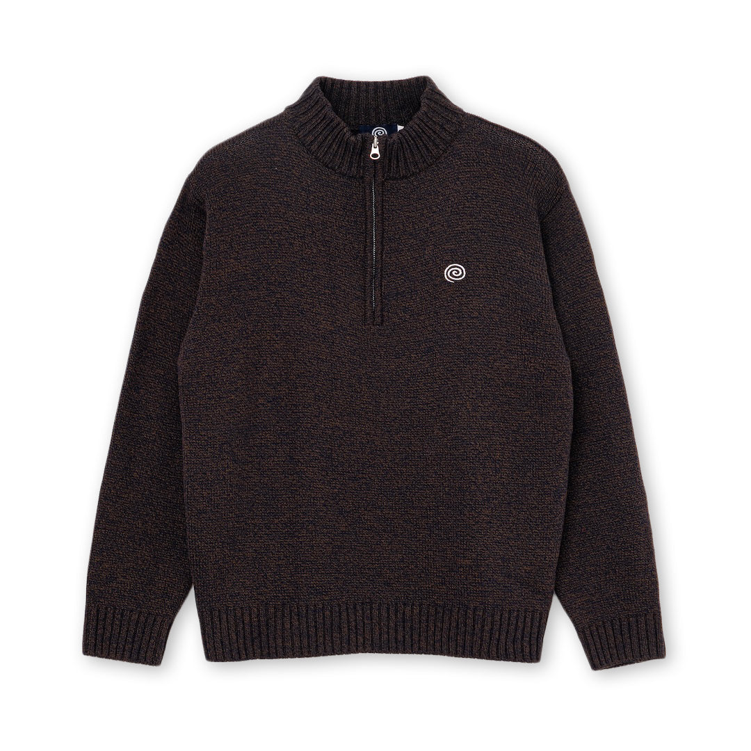 【完売品】FUC sol soonerorlaterニットセーター ネイビー 完売品】FUC sol soonerorlaterニットセーター ネイビー