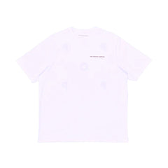 POP TRADING COMPANY(ポップトレーディングカンパニー) / Pop Logo T-Shirt (White/Raspberry)
